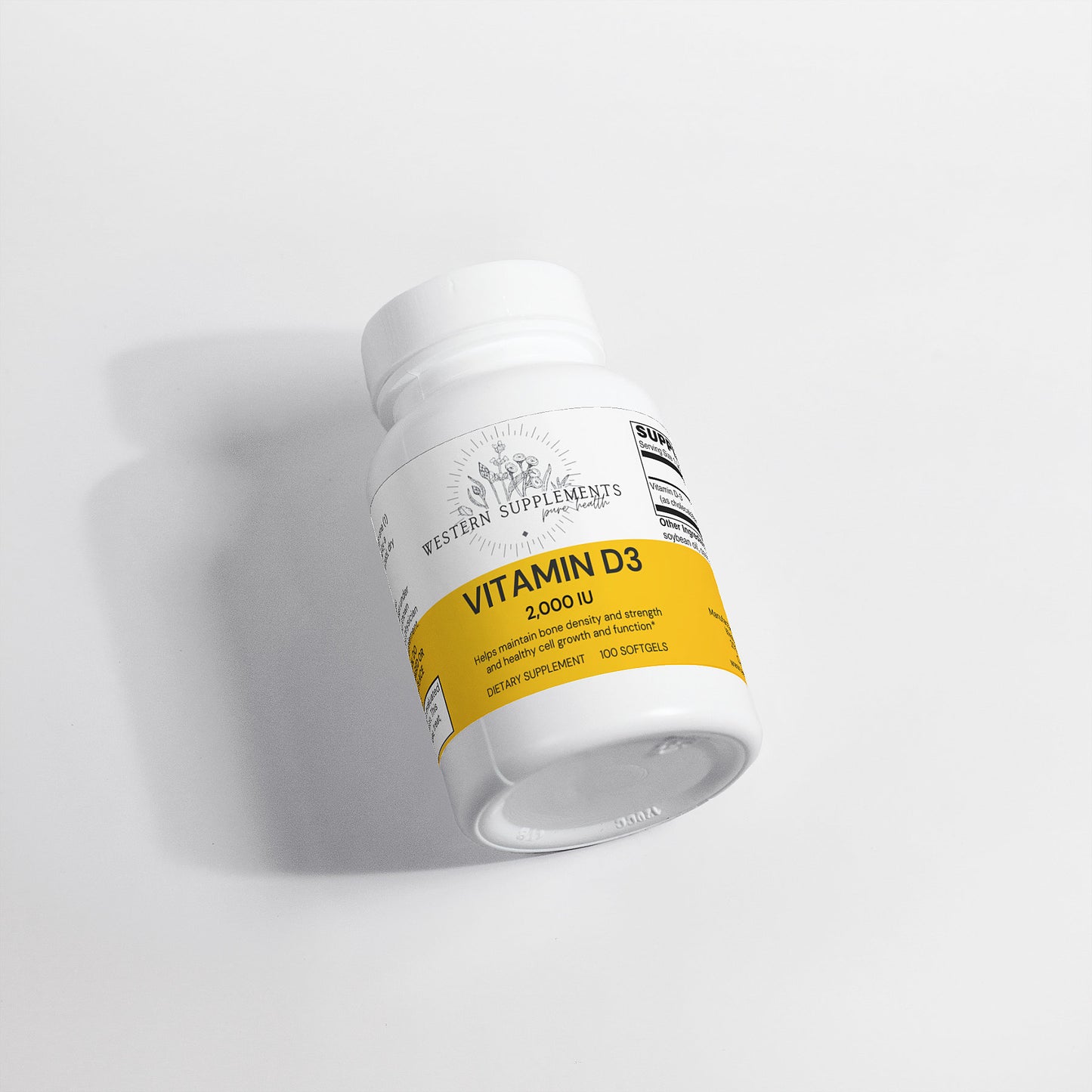 Vitamin D3 2,000 IU