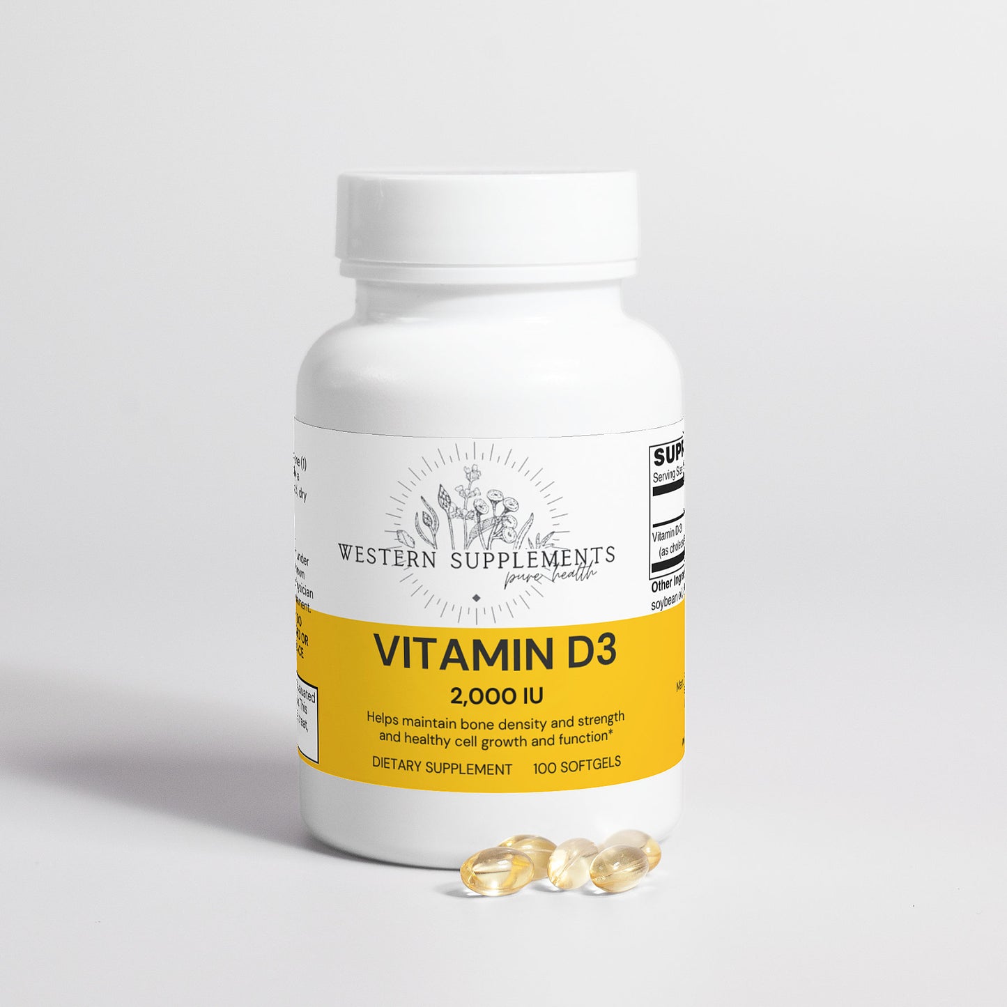 Vitamin D3 2,000 IU